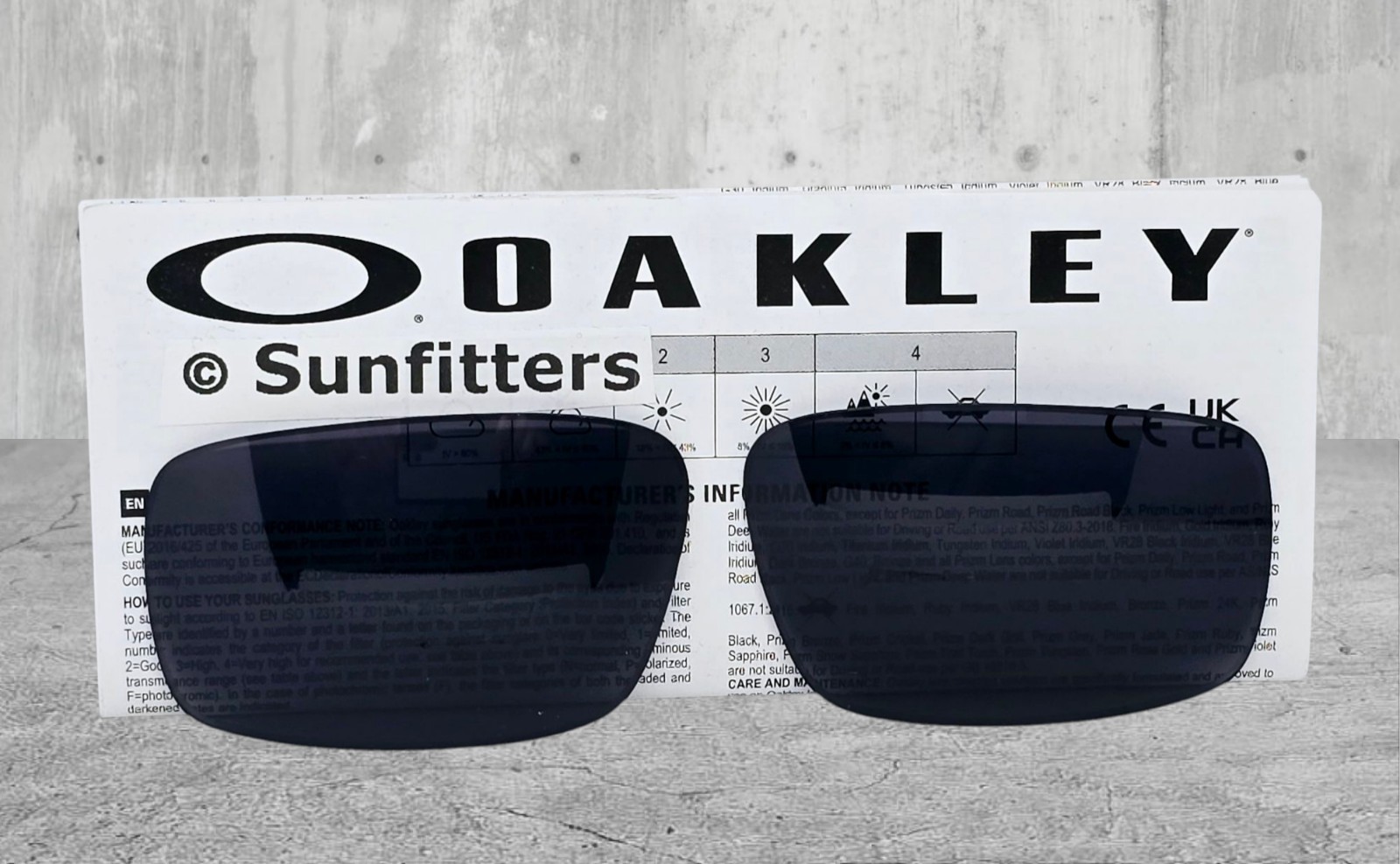 Oakley CRANKSHAFT replacement GRAY sunglasses LENSES New OEM Authentic!