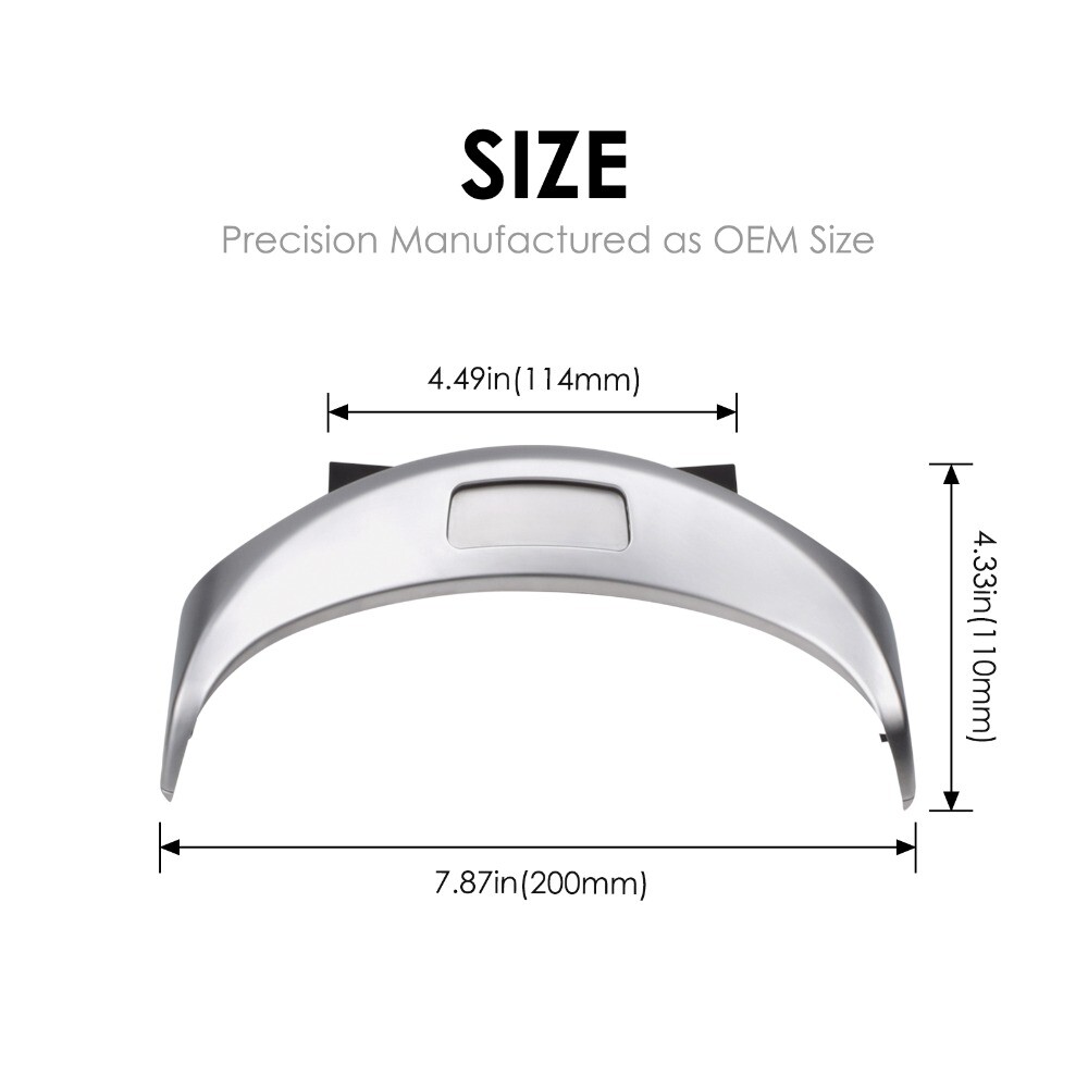 Front Console Cover Trim For Mercedes-Benz C300 GLC300 2015 2016 2017 2018 2019