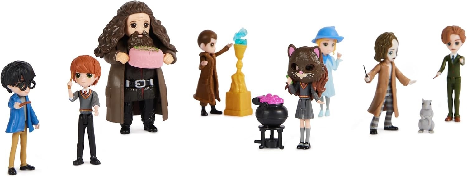 Wizarding World Harry Potter WB 100th Anniversary 8 Figures Set [DAMAGED BOX]