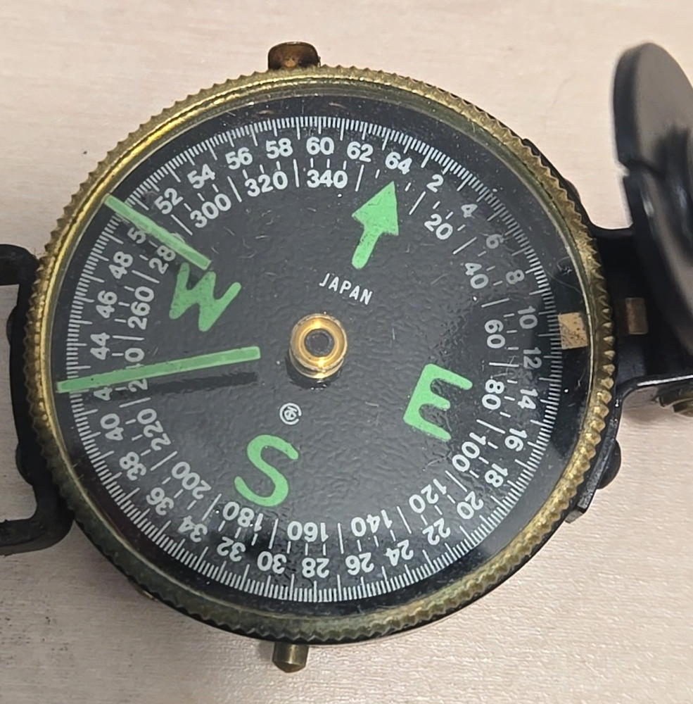 Post WW2 Engineer Compass Made in Japan