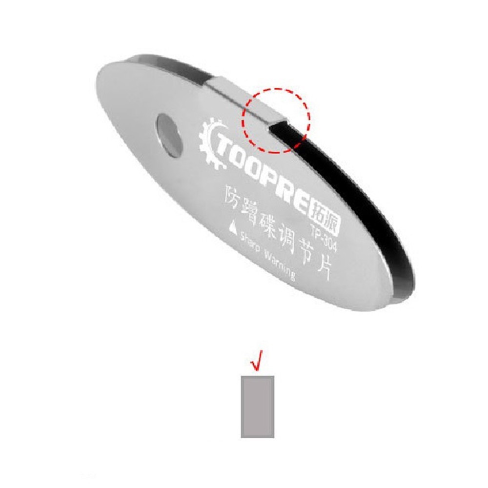 Precise Disc Brake Pad Alignment Tool for MTB Bikes Enhance Braking Performance