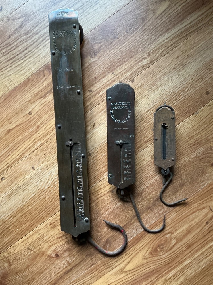 Assorted Vintage Salter /lagros Spring Balances