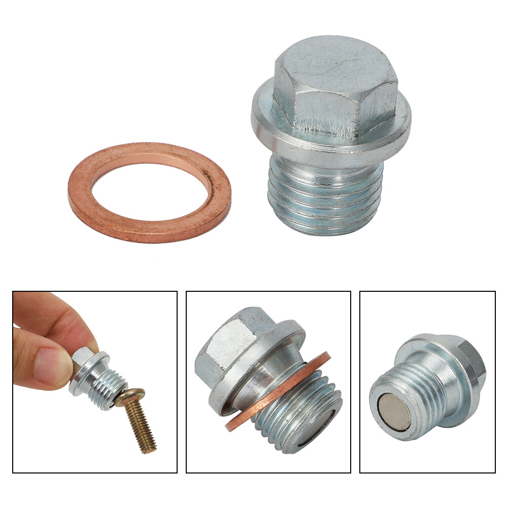Magnetic Oil Drain Bolt Plug With Gasket For Chevrolet Cruze Sonic Buick MDP541S