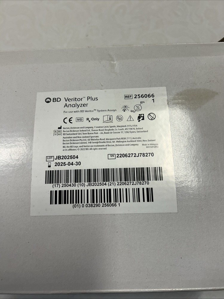 BD Plus Analyzer 256066 Brand New Open Box