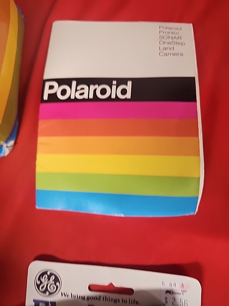 Polaroid Pronto Land Camera, Sonar One Step,