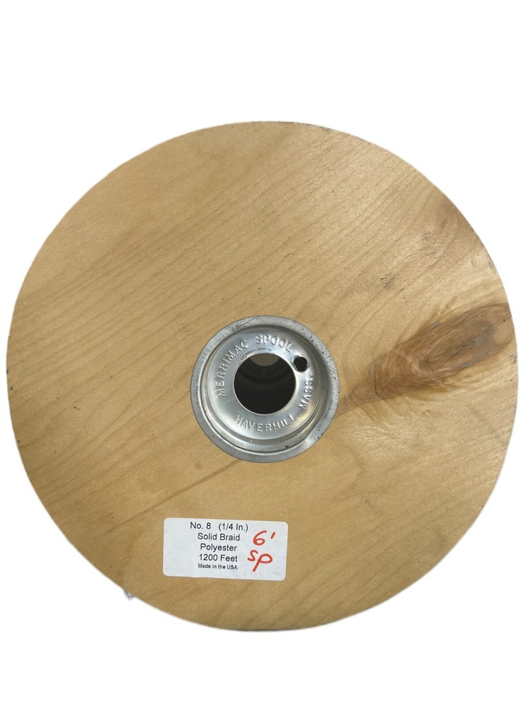 #8 Solid Braid Sinking Line 1200′ with 3/16 Snoods 6′ Spacing