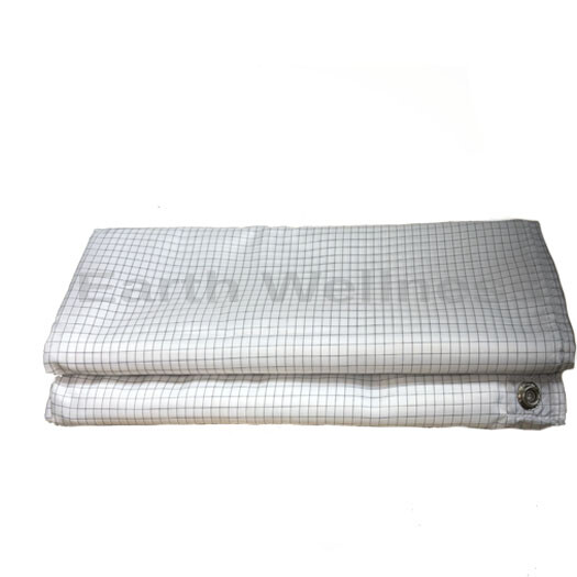 Earthing Grounding Half Sheet Carbon Thread, LARGER 96"x 30"& Copper Cord, Sleep