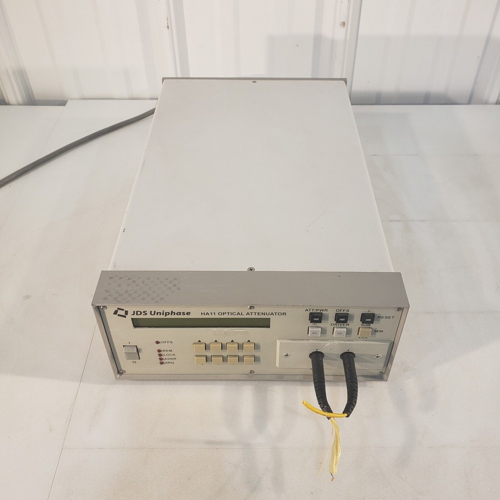 JDS Uniphase HA11 HA117+20ASU3 Programmable Optical Attenuator