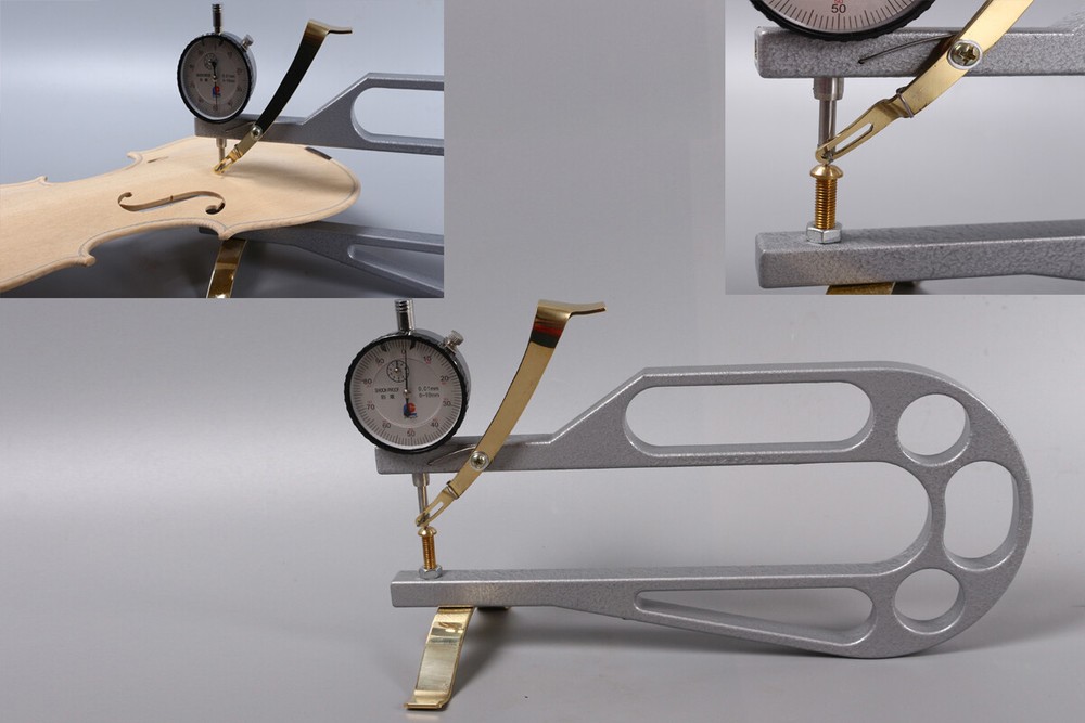 Violin making tools Repair violin thickness measure Dial indicator luthier tools