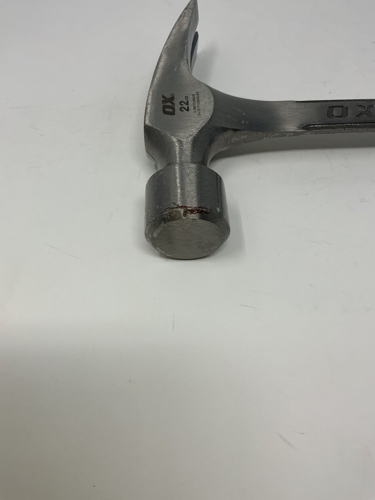 Ox Tools Pro 22 Oz "Smooth" Face Framing Hammer
