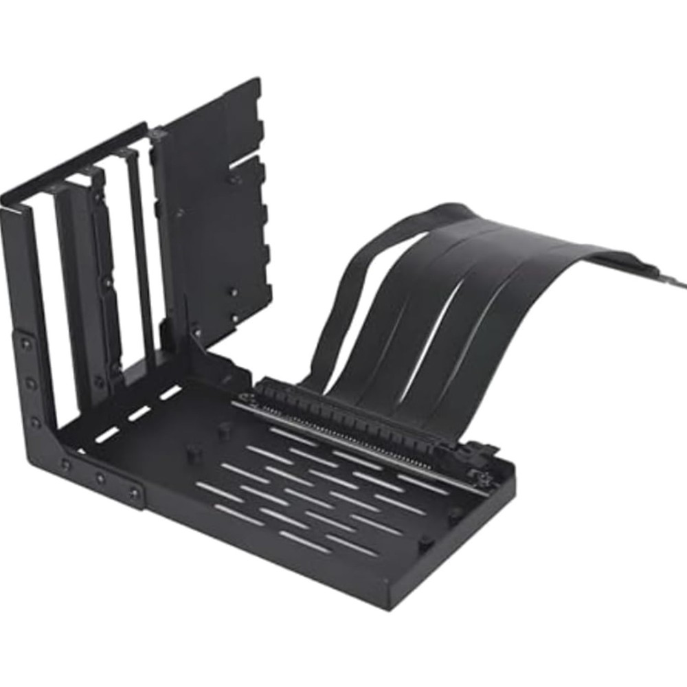 Accessory Universal 4-Slots Vertical GPU Card Holder Kit Black,  Gen 4 Riser ...