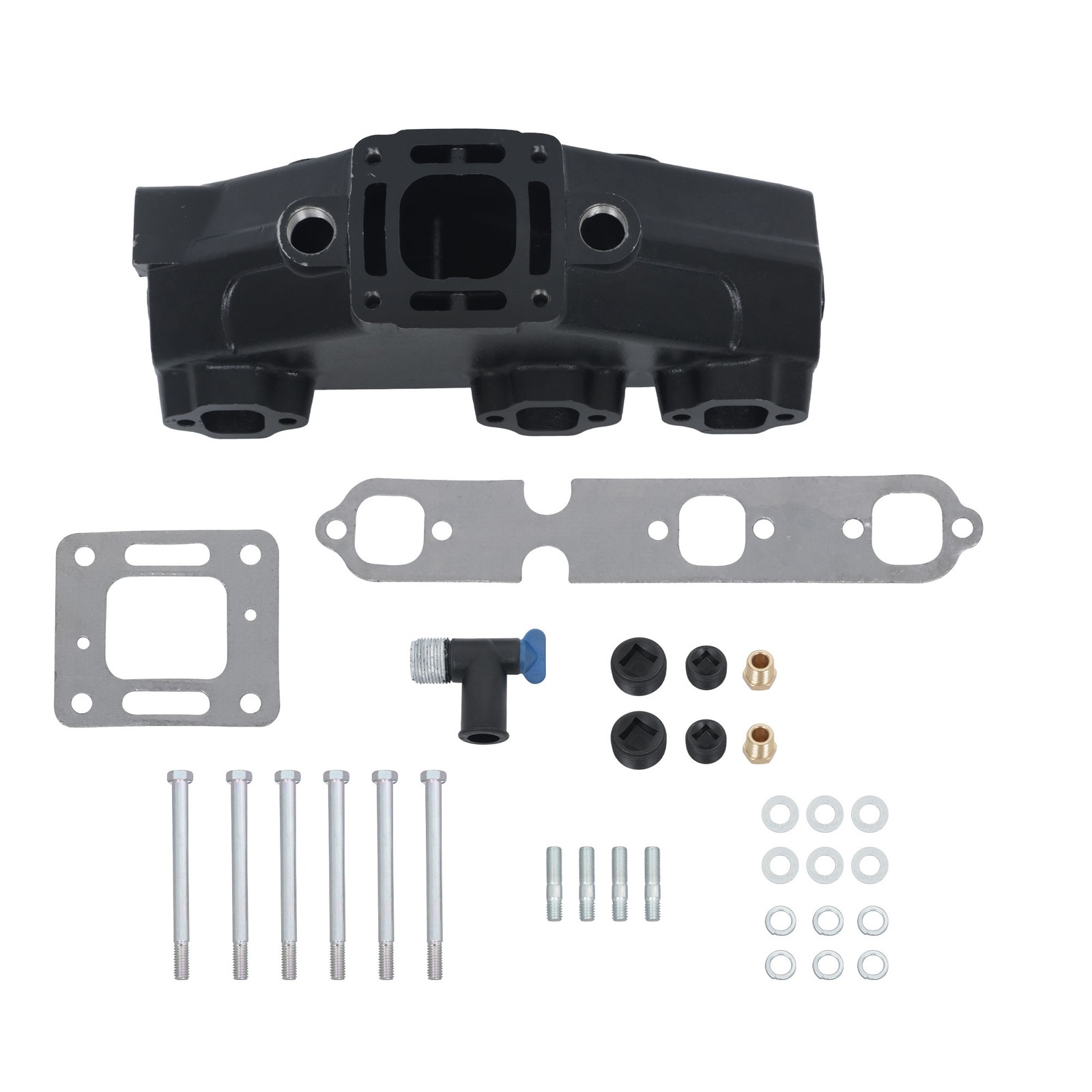 2× For Mercruiser 4.3L V6 1985-2002 Exhaust Manifold Replaces# 99746A17 99746A3