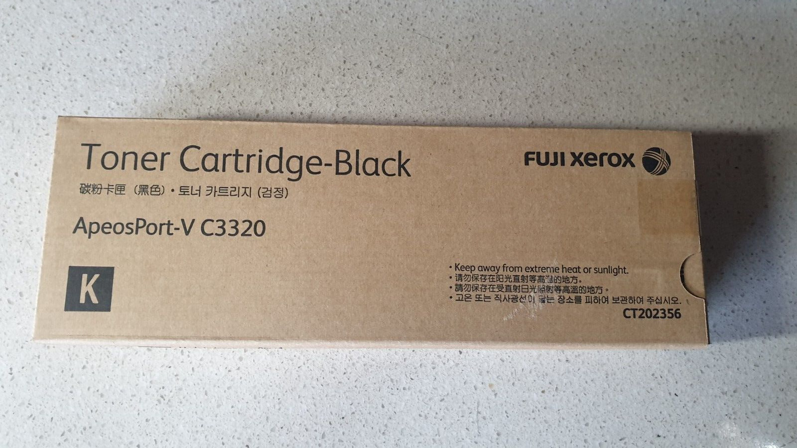 Genuine Xerox CT202356 Black Toner for ApeosPort-V C3320 Brand New See Photos