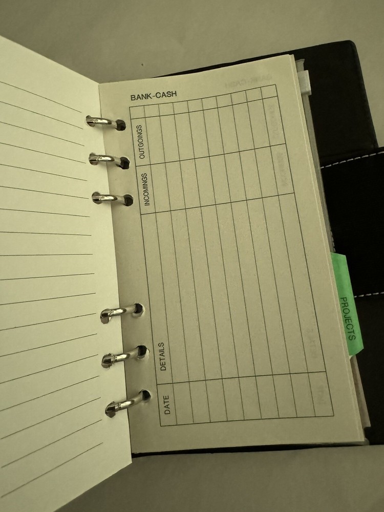 Kate Spade - Vintage Black Diary Organizer