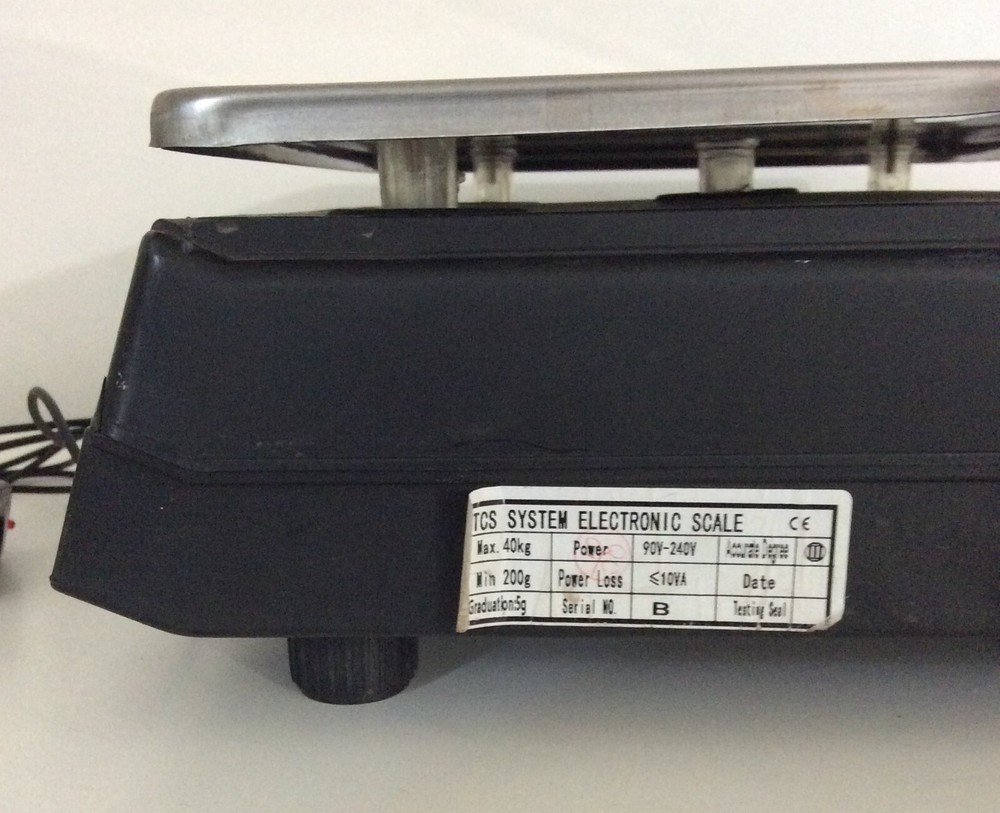 Electronic Digital Scale Maximum Weight 40 Kg