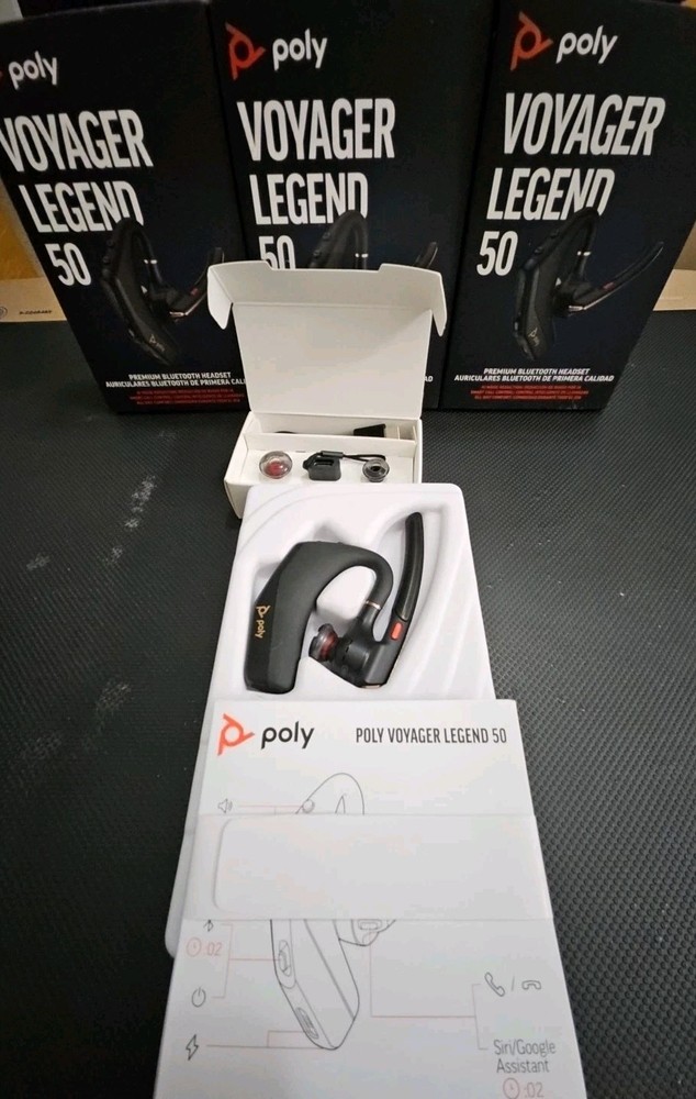 Poly Voyager Legend 50 Premium Bluetooth Headset Black
