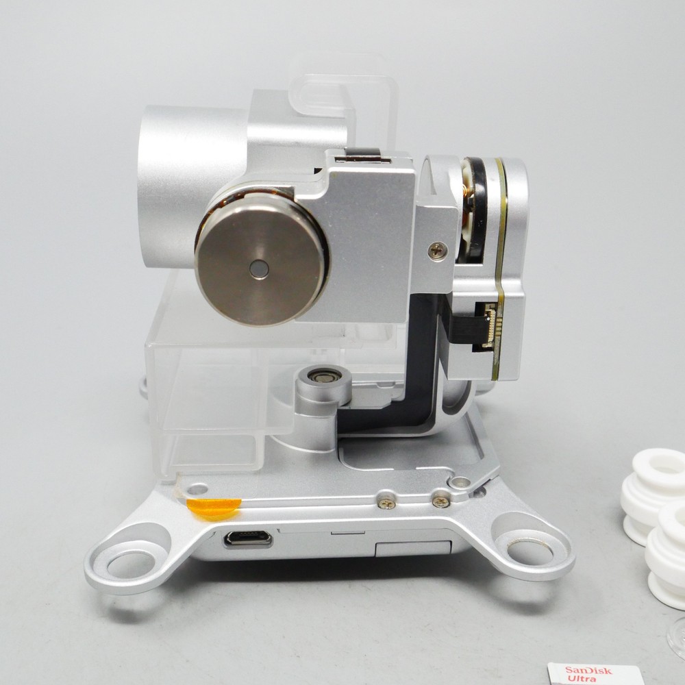 DJI Phantom 3 Standard 2.7K HD Camera Gimbal Top Part w/ Cam - plus Micro SD