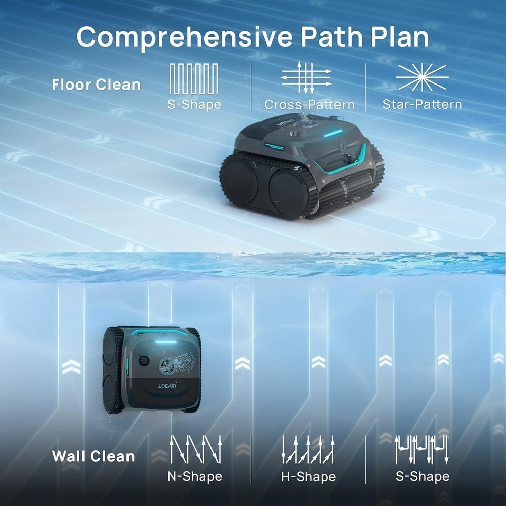 Wybot C2Vision AI-Powered Cordless Robotic Pool Vacuum