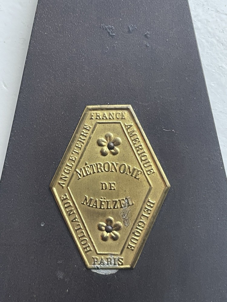 Seth Thomas Vintage Metronome de Maelzel Working