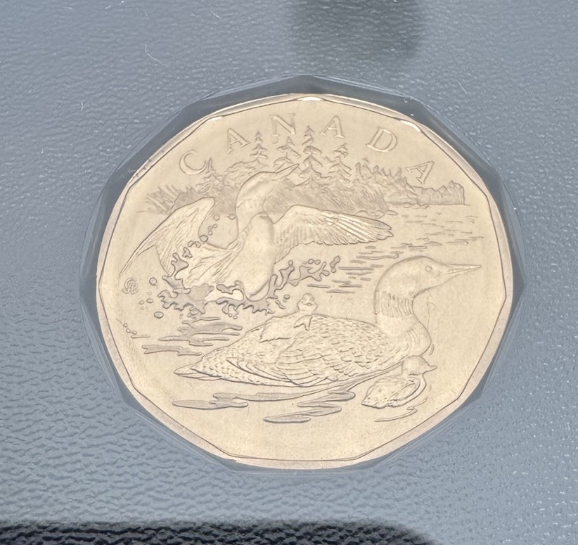 2002 Canada Specimen Set - Special Edition Loonie