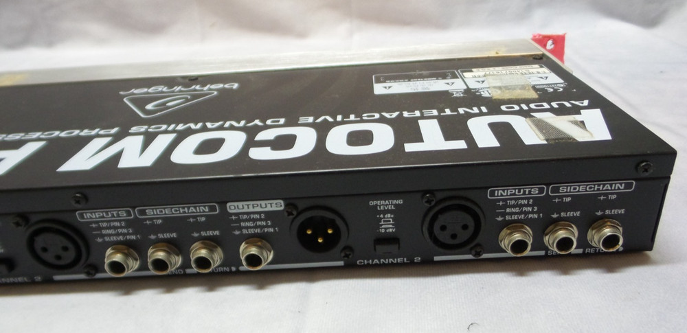 Behringer MDX1600 Autocom Pro-XL Audio Interactive Processor - USED/WORKS