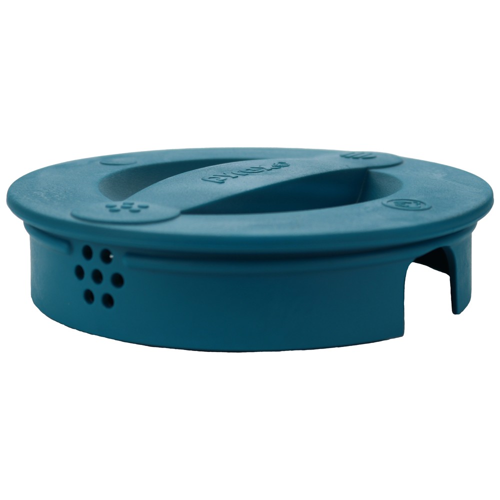 Pyrex 516-RRD-PC Adriatic Blue 2-Cup Measuring Cup Lid (4-Pack)