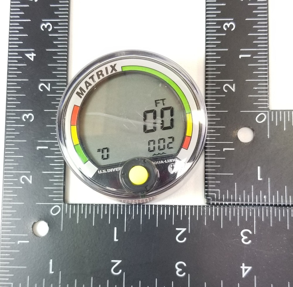 US Divers / Aqua Lung Matrix Scuba Dive Diving Computer Puck Module with Manual