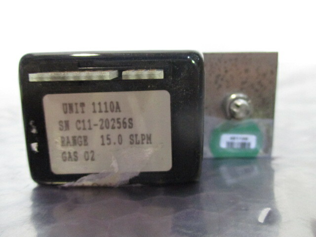 UNIT UFC-1110A Mass Flow Controller, MFC, O2, 15 SLPM, 421120