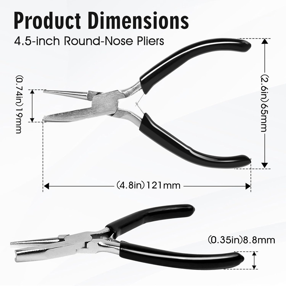 Wire Looping Pliers Jewelry Making Tools,Concave – Wire Bending Plier