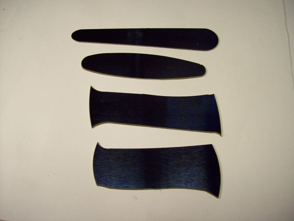 Viollin makers head - pegbox scraper set of 4