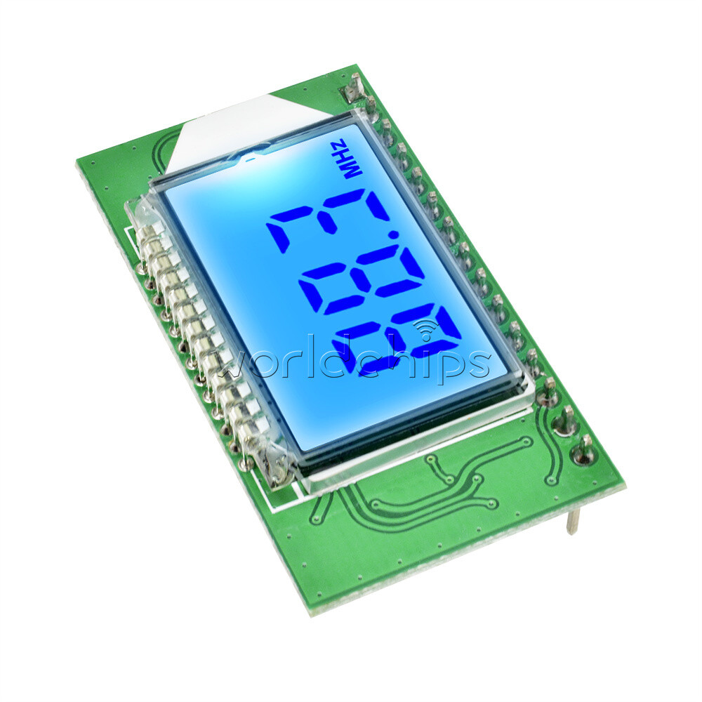 PLL LCD Digital FM Radio Receiver Module Wireless Microphone Stereo 87-108MHZ