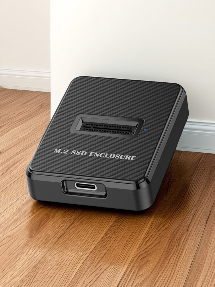 M.2 NVMe & SATA to USB C Docking Station M Key B+M Key Reader Writer Adapter qai