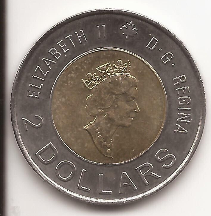 Canadian 2 Dollars "Knowledge" 2000 KM# 399b