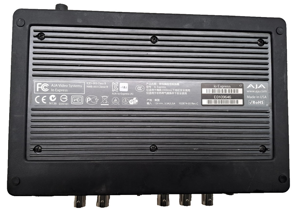 AJA VIDEO SYSTEMS IO EXPRESS AJA-io-Express