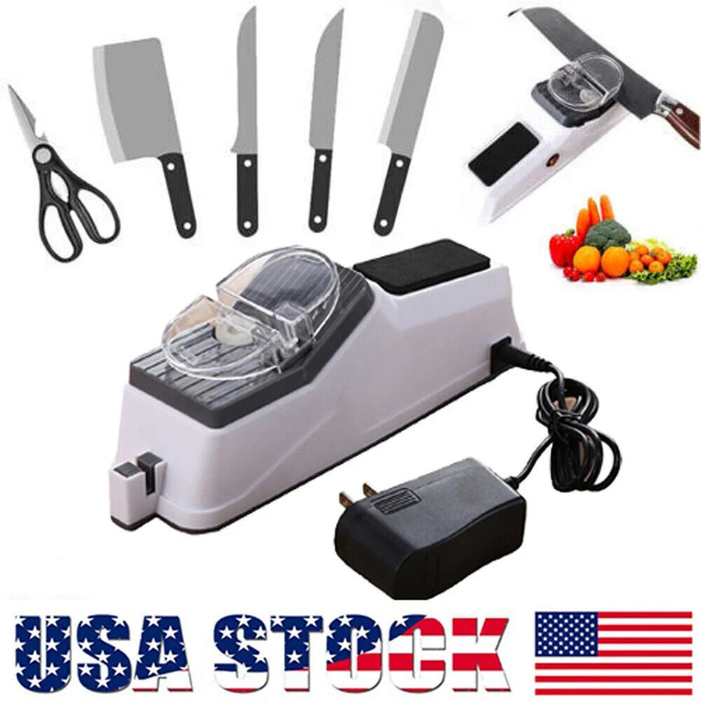 Electric Knife Sharpener Professional Kitchen Sharpening Stone& Grinder knives