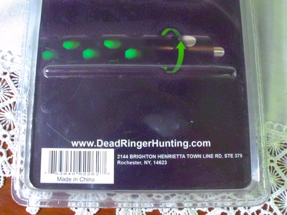 Dead Ringer Compound Bow Stabilizer 10”-VECTOR-10-DR2627-C w/Quick Disconnect