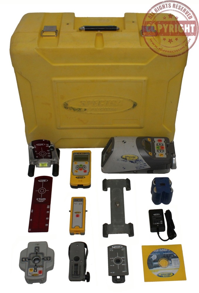 SPECTRA PRECISION DG813 PIPE LASER LEVEL, DIALGRADE,TRIMBLE,TOPCON,AGL,TRANSIT