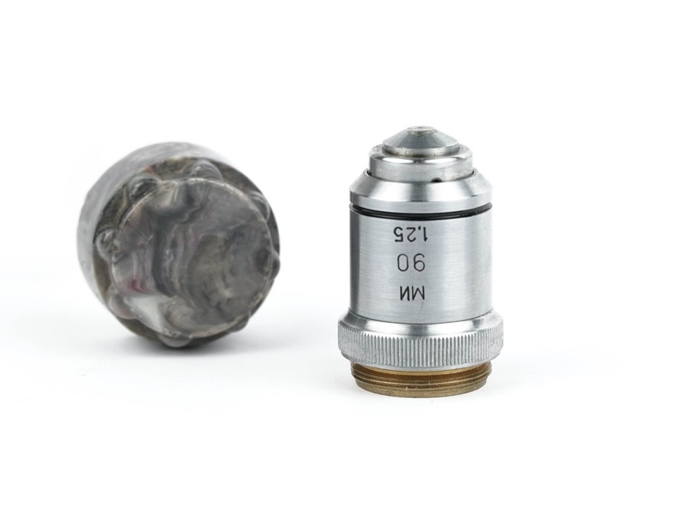 LOMO MI 90 1.25 Microscope Objective Lens RMS Mount 20.3