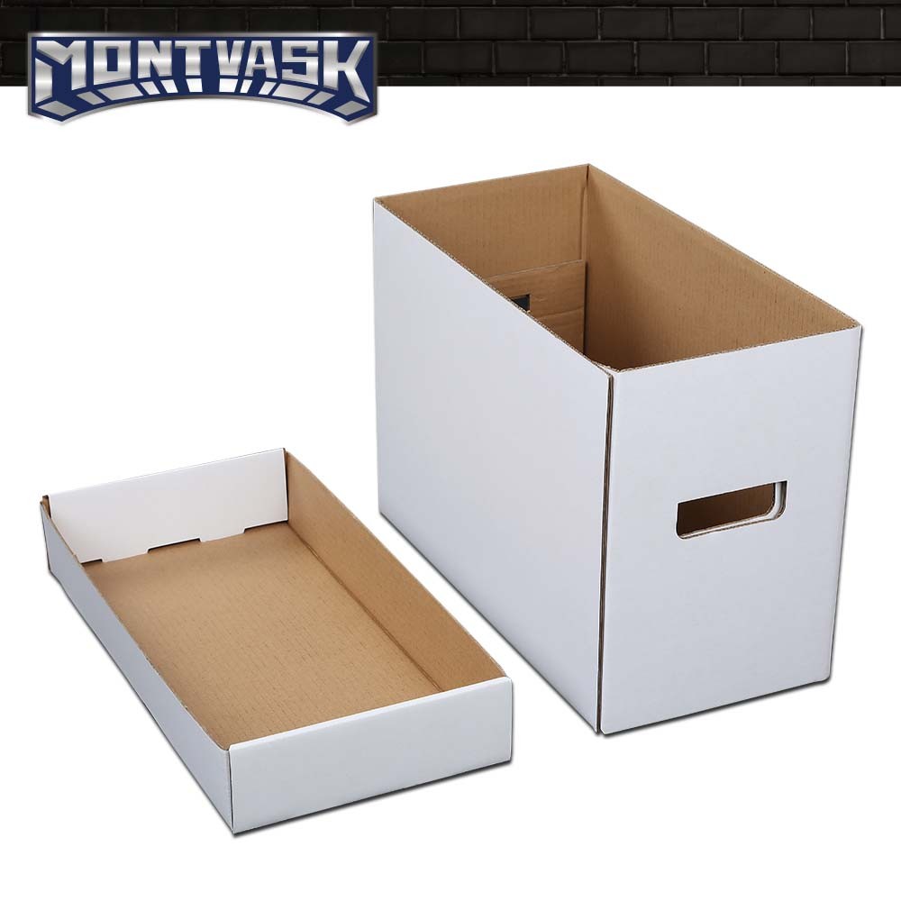 Comic Book Storage Boxes Short Holds 150-175 Stackable Archival Cardboard 3PCS