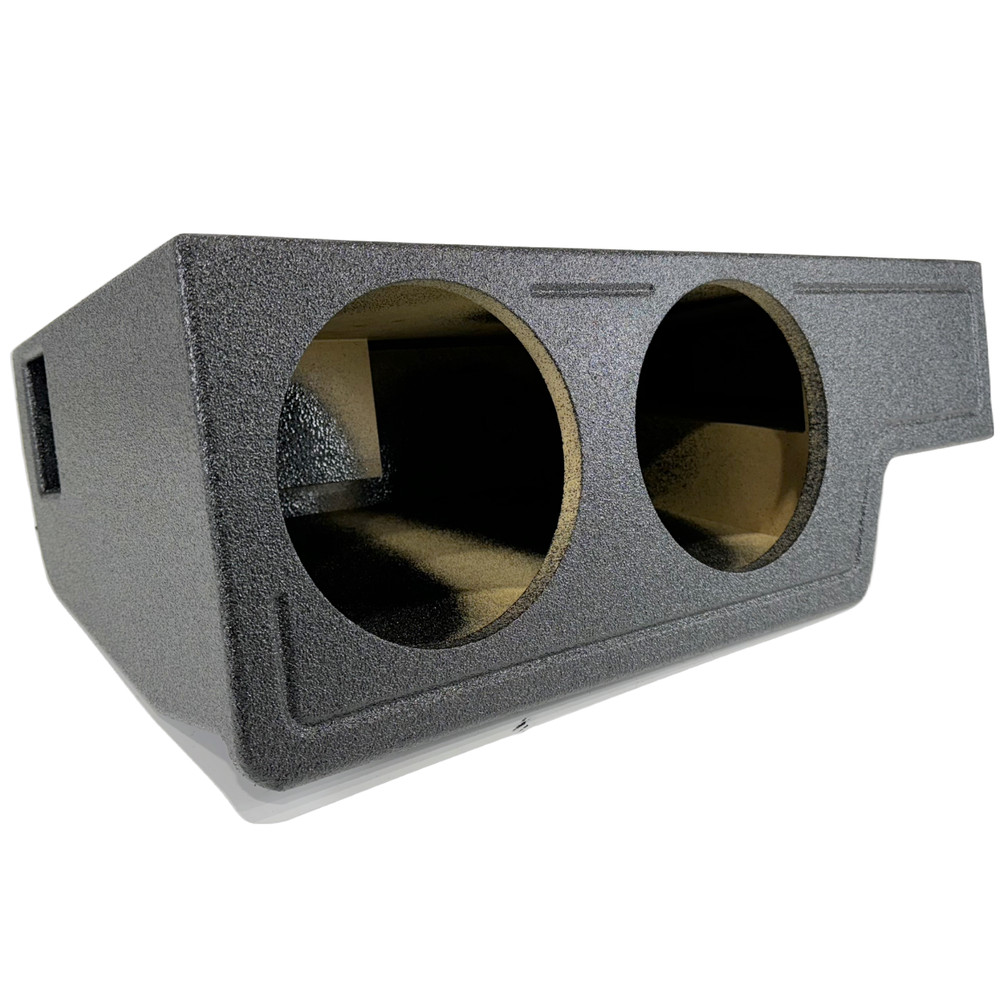 Sub Woofer Box Chevy Silverado 99-06 Ext Cab 2x6.5" Woofer Front Fire Ported