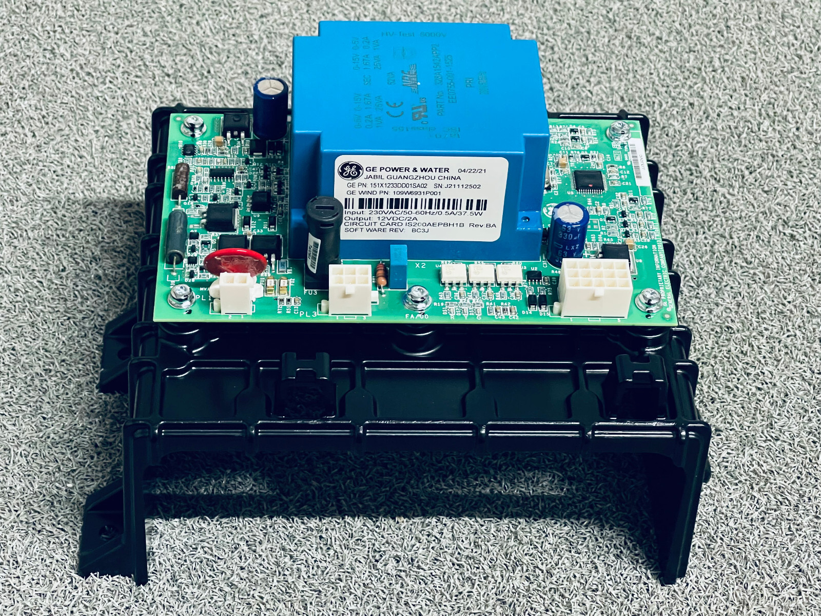 GE Power & Water 109W8937G002 Pitch Battery Charger Assembly 151X1233DD01SA02