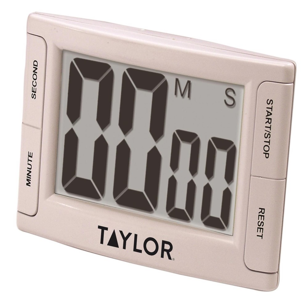 Taylor 5896 White Plastic Digital Display Timer