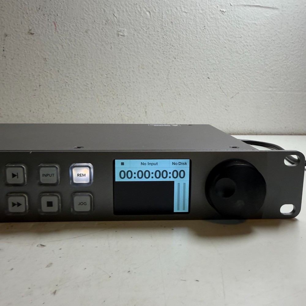 Blackmagic Design HyperDeck Studio 2 Gray Compact Professional Broadcast Deck