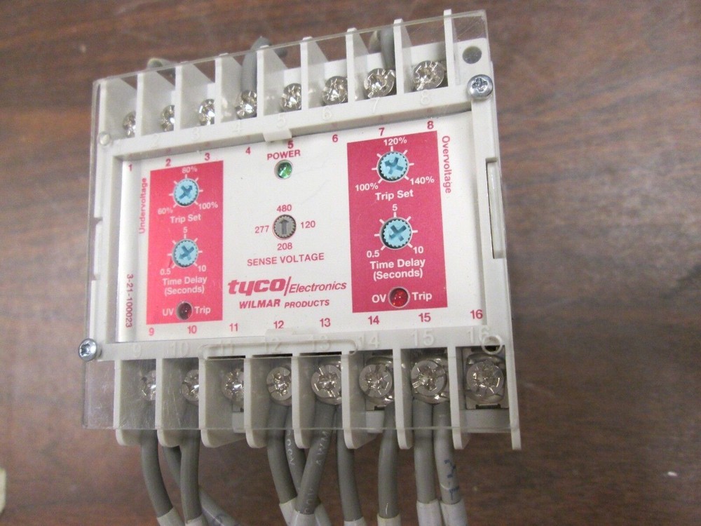 Tyco Electronics Over / Undervoltage Relay WD2759-002 Used