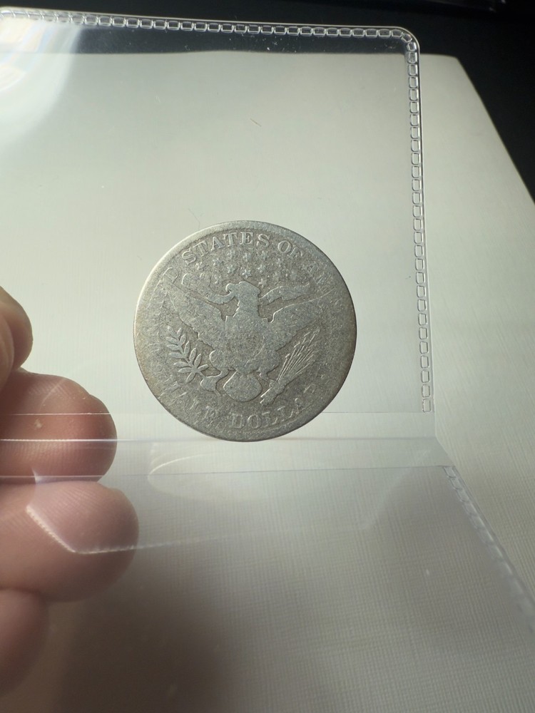 1892-P Barber Silver Half Dollar Nice Circulated Example