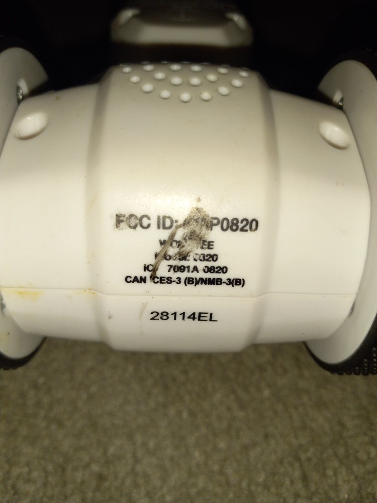 WowWee Mip Robot WHITE Interactive 0820 NO REMOTE