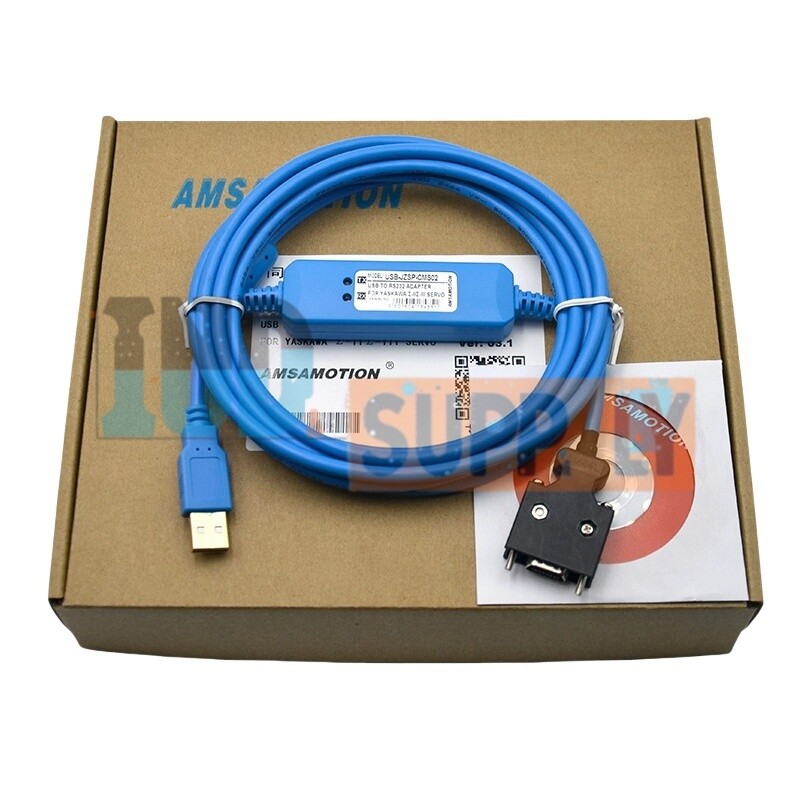 1pc new USB-JZSP-CMS02 for Yaskawa Series Servo Debugging Programming Cable