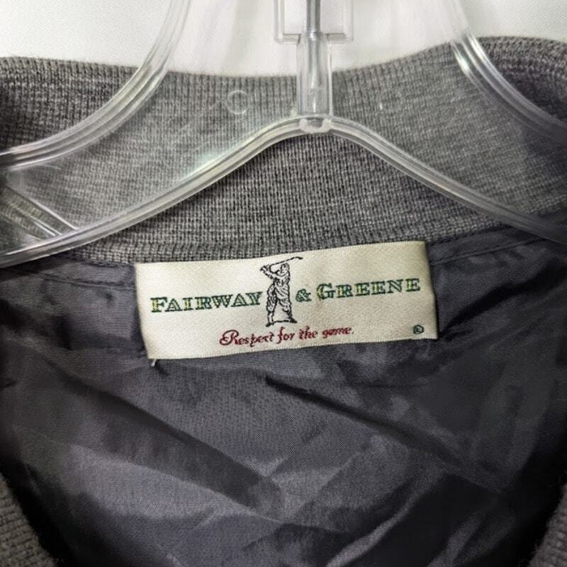 FAIRWAY & GREENE XL 1.4 Zip Pullover Golf Lined WIndbreaker