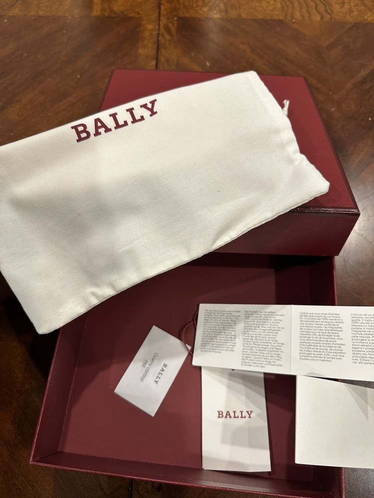 Original Bally Box - see photos, includes tags, and dustbag