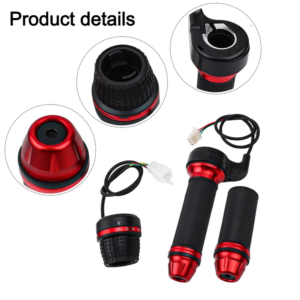 High Compatibility Electric Vehicle Throttle Grip ABS + Rubber Material